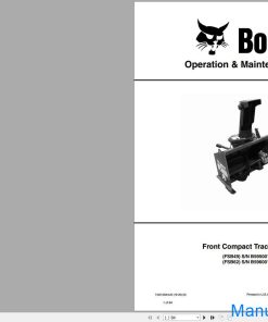 Bobcat Front Compact Tractor Snowblower FSB49