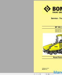 Bomag Machinery BF300-P