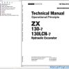 Hitachi Hydraulic Excavator ZX130-7 ZX130LCN-7 Technical Manual
