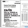 Hitachi Hydraulic Excavator ZX225US-5B ZX225USR-5B Parts Catalog EN JP