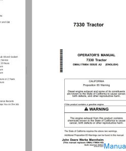 John Deere Tractor 7330