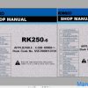 Kobelco Crane RK250-6 Shop Manual S5EZ021ZE01