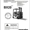 Komatsu Forklift BX20