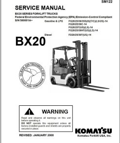 Komatsu Forklift BX20