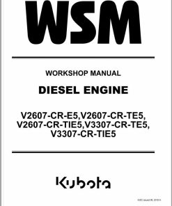Kubota Diesel Engine V2607-CR-E5