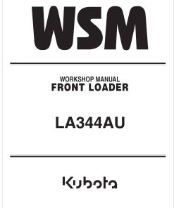 Kubota Front Loader LA344AU