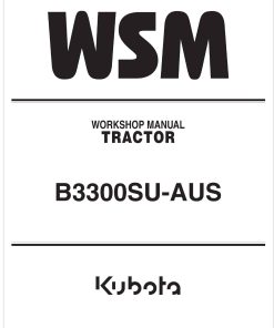 Kubota Tractor B3300SU-AUS