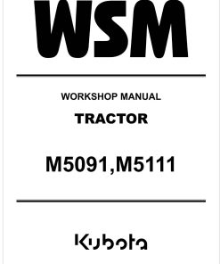 Kubota Tractor M5091