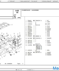 Landini Tractor Advantage 85L Parts Catalog_3540093M1