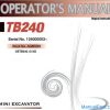 Takeuchi Excavator TB240
