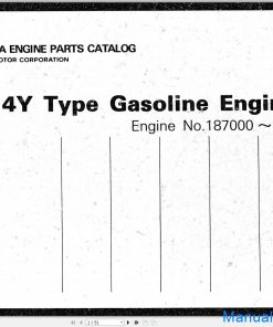 Toyota Engine 4Y