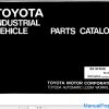 Toyota Forklift 02-5FD30