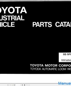 Toyota Forklift 02-5FD30