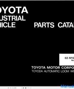 Toyota Forklift 02-5FG28
