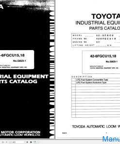 Toyota Forklift 42-6FGCU15