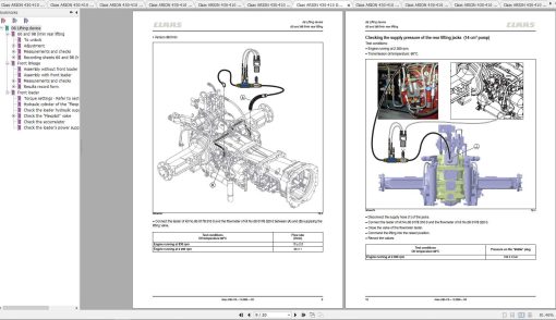 Claas Tractors ARION 430 – 410 Diagnostics EN Repair Manual
