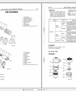 Kobelco PE6 PE6T (Nissan Diesel Engine) Service Manual
