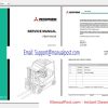Mitsubishi Forklift FB25CN Service Manual