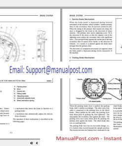 Mitsubishi Forklift FB25K Service Manual