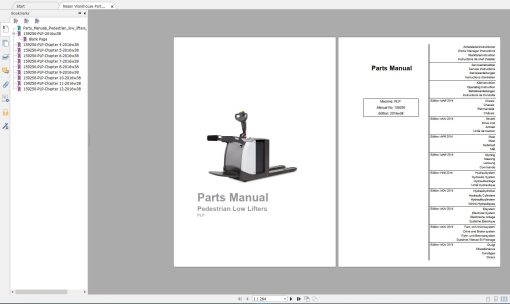 Nissan Warehouse Parts Manual PLP – 159250 – 2016w38