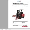 Raymond Sit-down Counterbalanced Lift Truck 4750 Schematics, Maintenance & Parts Manual