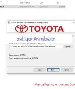 Toyota Industrial Equipment 2.27 Patch Life Time