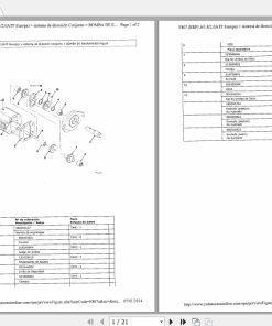 YALE Forklift ERP1.6-1.8-2.0ATF (F807), HYSTER J1.60XMT-AC (J160A) Parts Catalog_ES