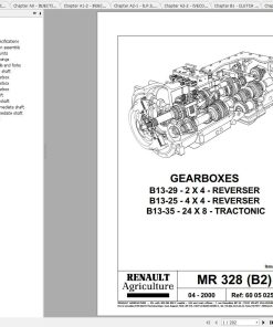 Claas Tractors TEMIS MR328 Repair Manuals