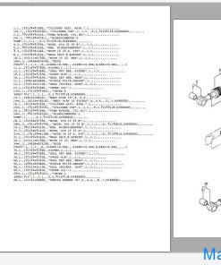 Yanmar Mini Excavator B08 Electrical Wiring Diagrams & Parts Catalog EN