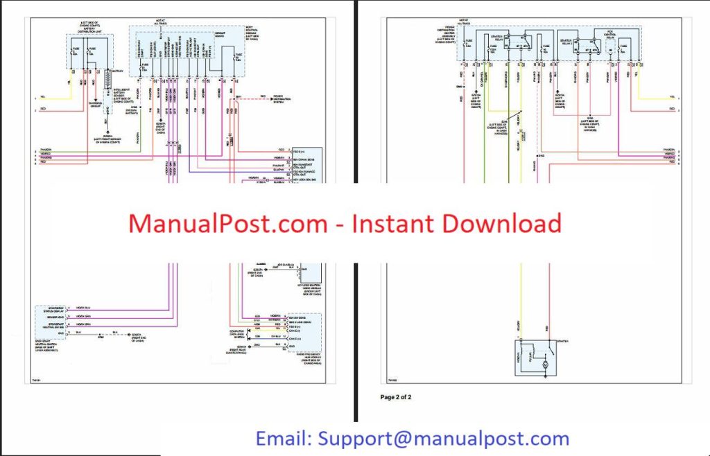 Jeep Compass 4WD L42.4L 2021 Electrical Wiring Diagram ManualPost