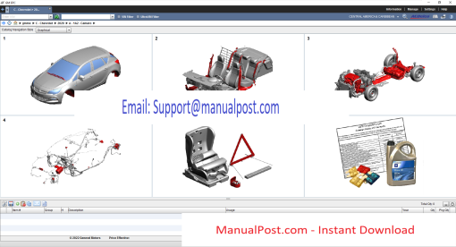 General GMMX Motor GM Mexico EPC 06.2019