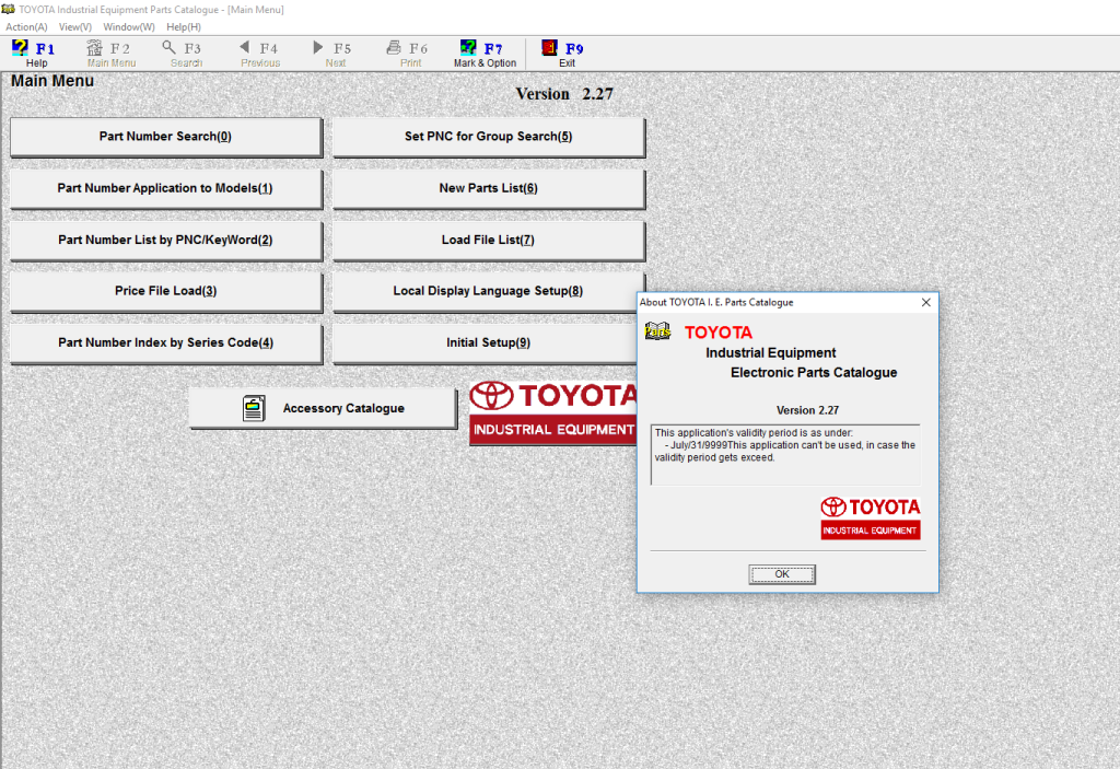 Toyota Industrial Equipment EPC v2.27 [09.2020] ??? ManualPost ??? Instant ...