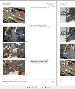 Claas Balers ROLLANT 454-455 ROLLANT 454-455 Uniwrap Repair Manual