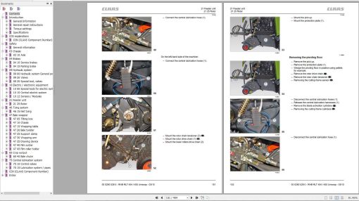 Claas Balers ROLLANT 454-455 ROLLANT 454-455 Uniwrap Repair Manual