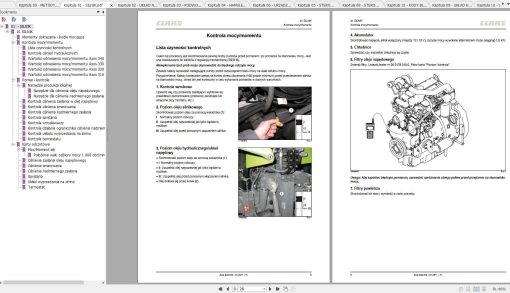 Claas Tractors AXOS 340 – 310 Diagnosis Repair Manuals_PL