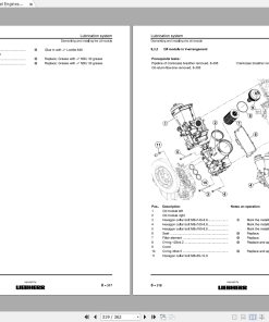 Liebherr Diesel Engines Full Repair Instructions PDF Files spare part manual