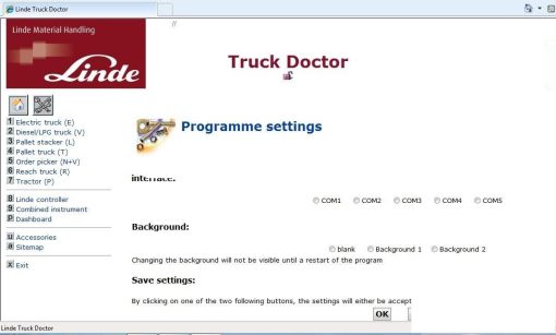 Linde Diagnostic Program Truck Doctor v2.01.05 01.2016
