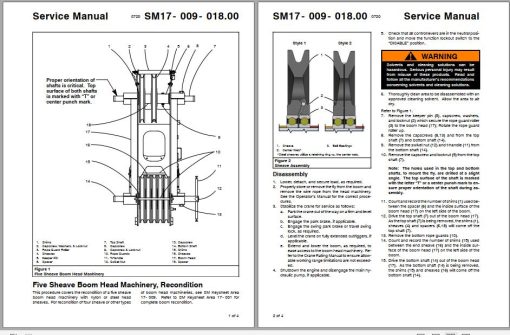 Linkbelt Telescopic Truck Crane HTC-86100XL Service Manual